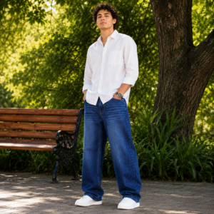 DEEP INDIGO - LOOSE FIT